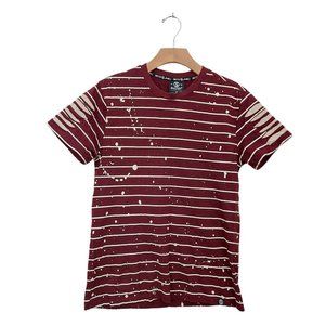 Switch Remarkable T-Shirt Burgundy Mens Size Small